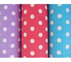 Textil Wachstuch - beschichtete Baumwolle gepunktet